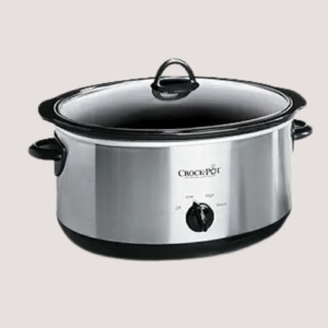 Crock-Pot 7 Quart Oval Manual Slow Cooker Stainless Steel