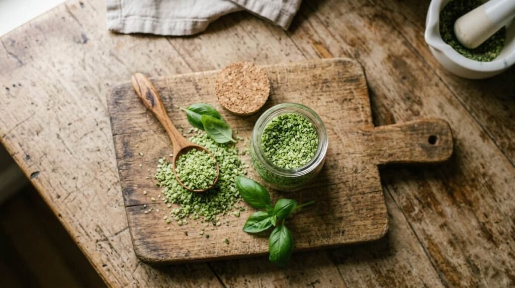 Basil Salt Recipe: Easy 2-Ingredient Herb Salt