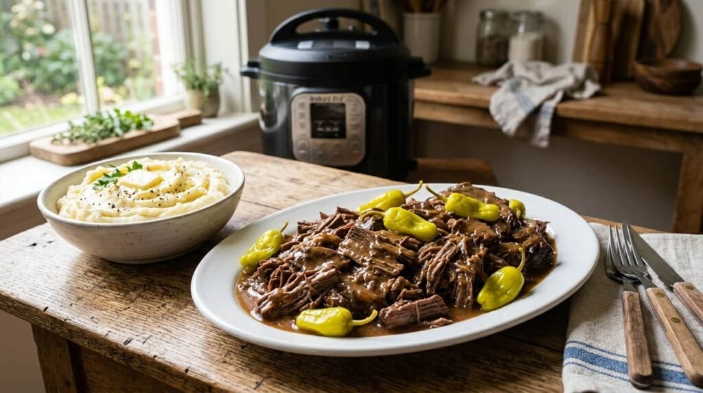 Mississippi Pot Roast Instant Pot: Easy 5-Ingredient Recipe