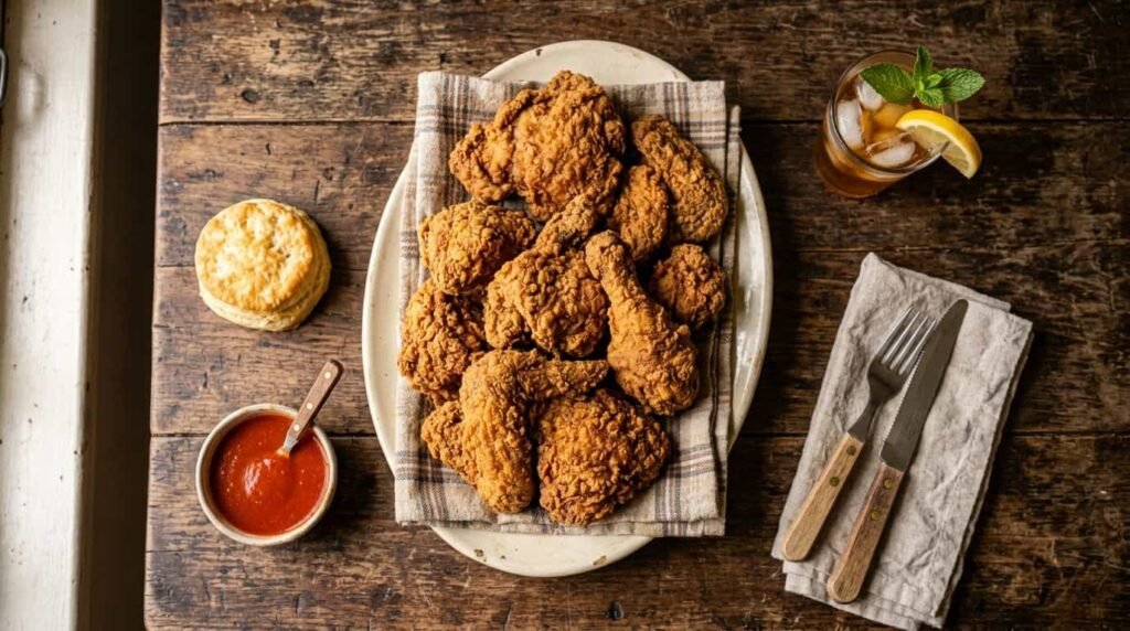Southern Fried Chicken Recipe (Crispy & Juicy)