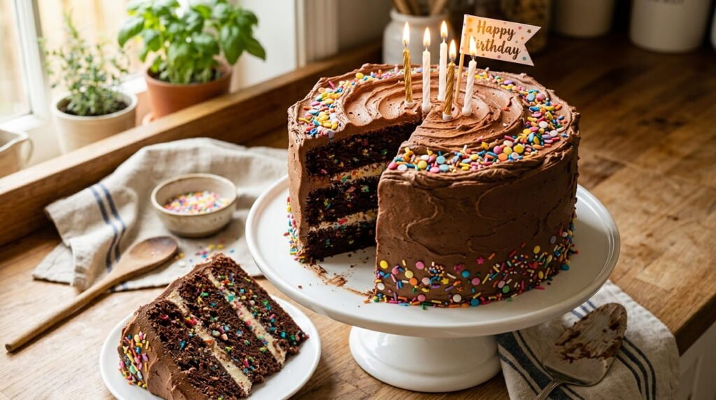 Best Birthday Cake Recipe (Soft, Moist & Easy)