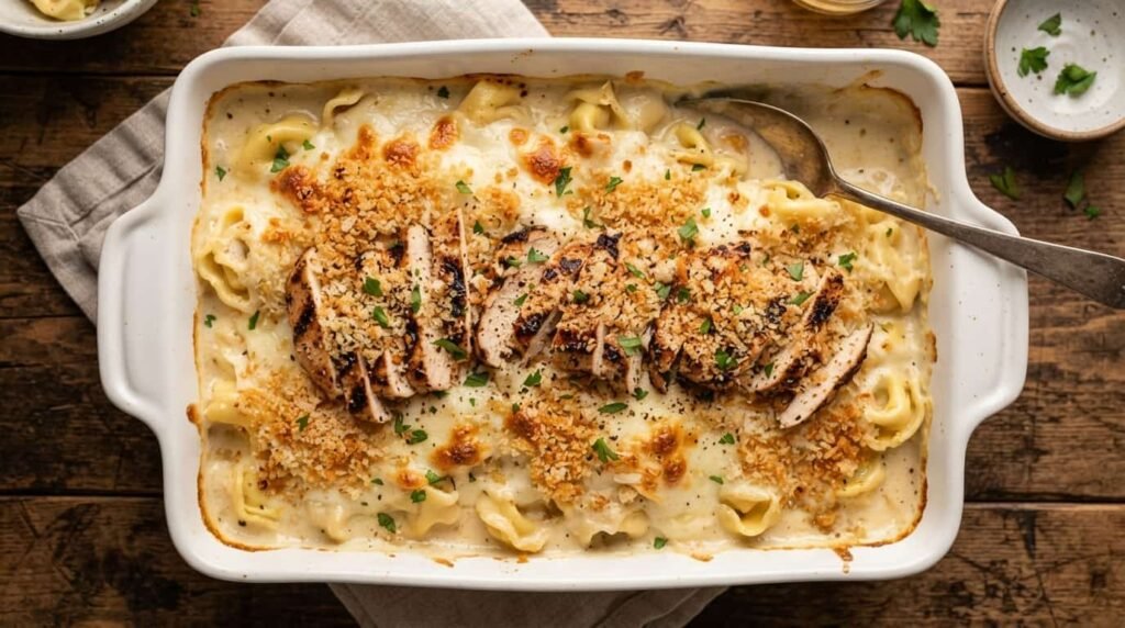 Chicken Tortelloni Alfredo Olive Garden Copycat (2026)