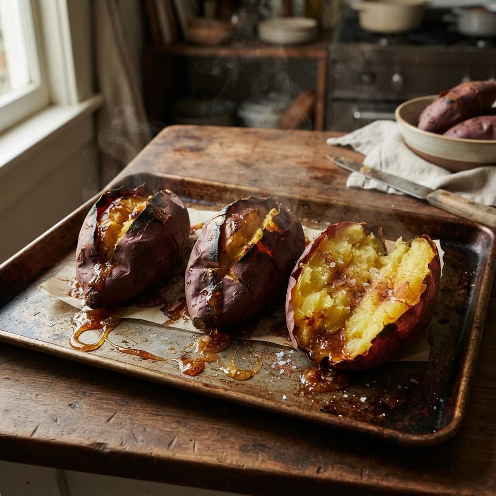 Baked Japanese Sweet Potato: Easy Foolproof Method