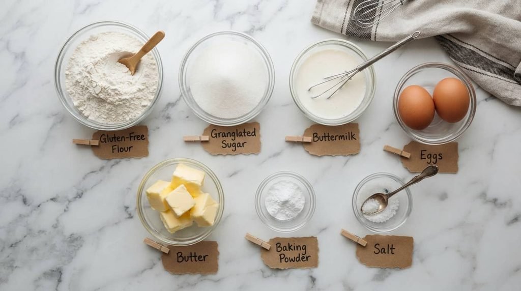 What You Need for This Gluten Free Muffin Recipe