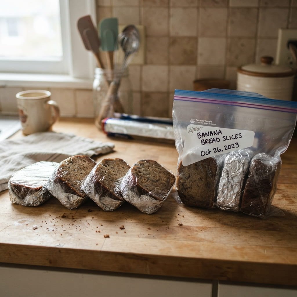 How to Store and Freeze Banana Bread