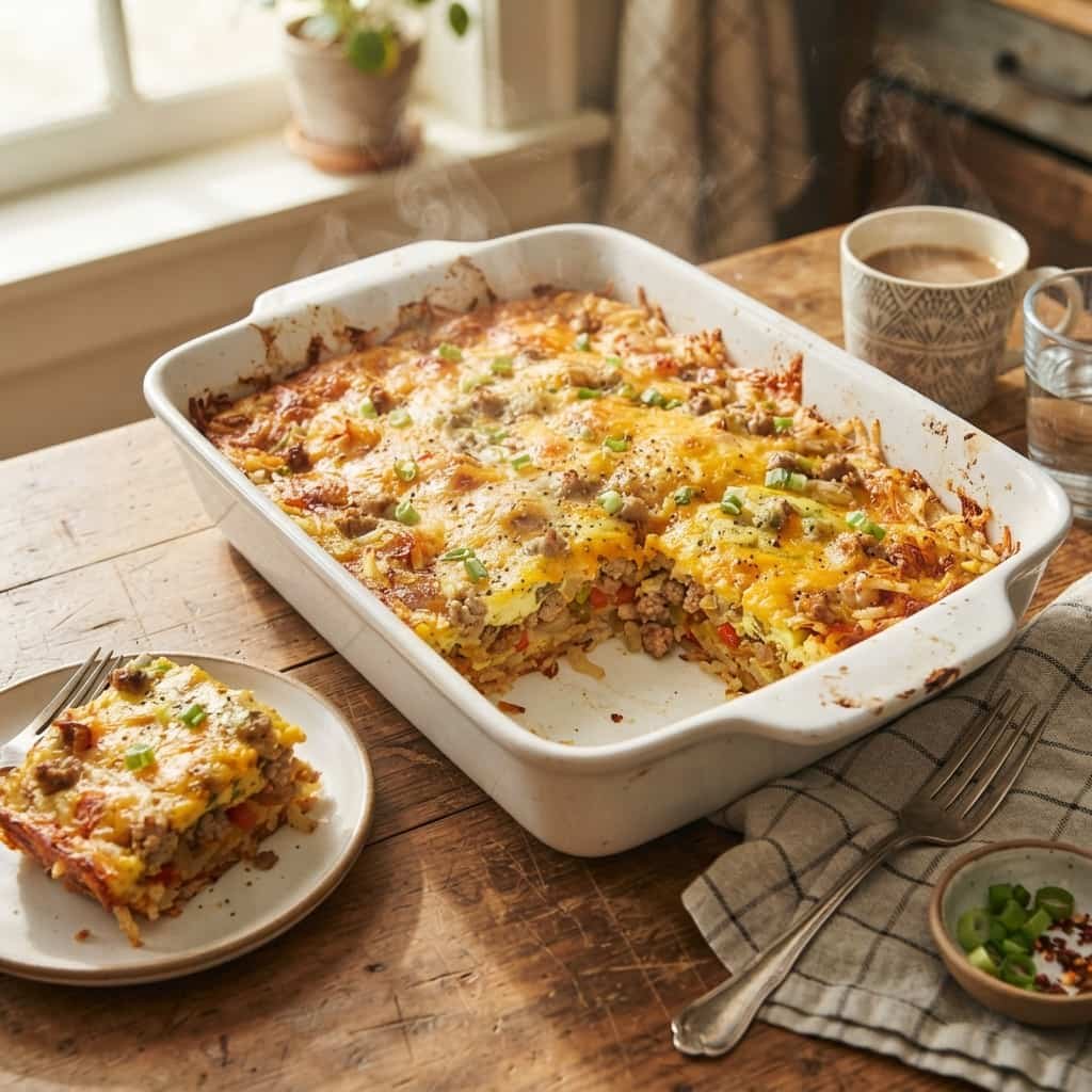 The Best Hash Brown Breakfast Casserole (Easy & Make-Ahead)