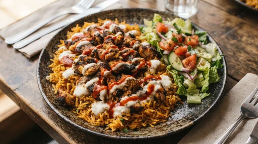 Blazin Chicken and Gyro Recipe (Copycat, Halal-Style)