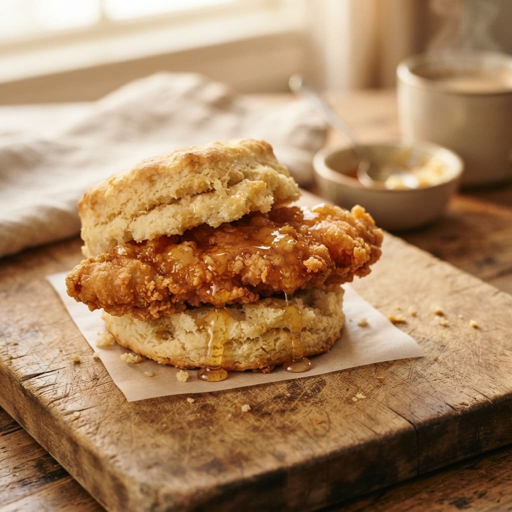 Whataburger Honey Butter Chicken Biscuit Copycat (2026)