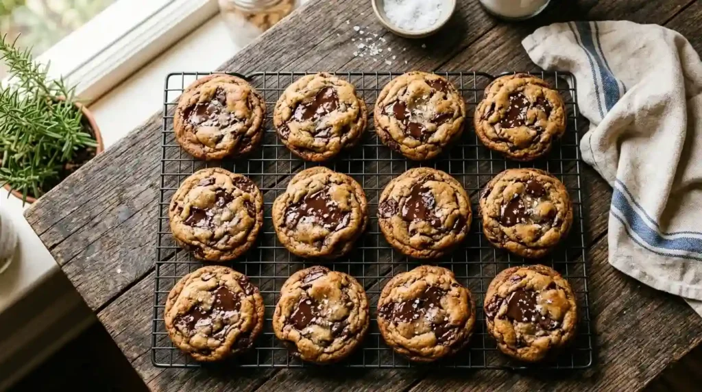 brown sugar chocolate chip cookies