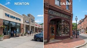 New England Soup Factory Locations: Newton and Salem