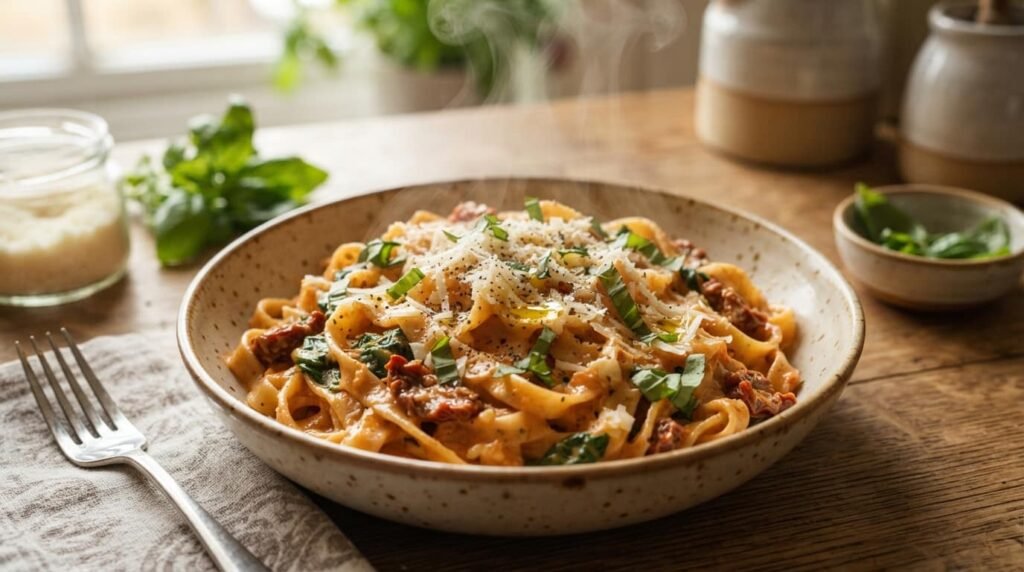 Sun Dried Tomato Pasta: Creamy & Easy
