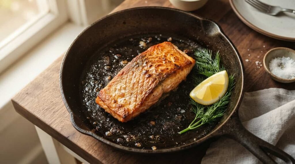 How to Fry Salmon (Crispy Skin, Perfectly Cooked Every Time)