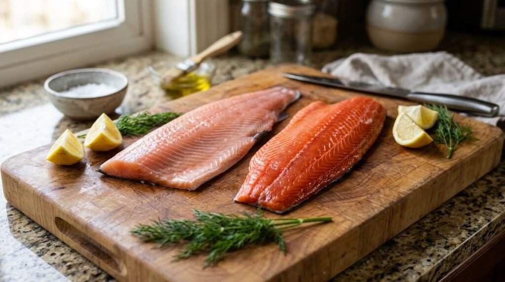 steelhead trout vs salmon