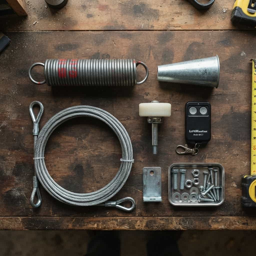 Garage Door Repair Cost by Part