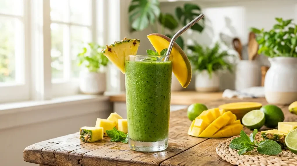 detox island green smoothie