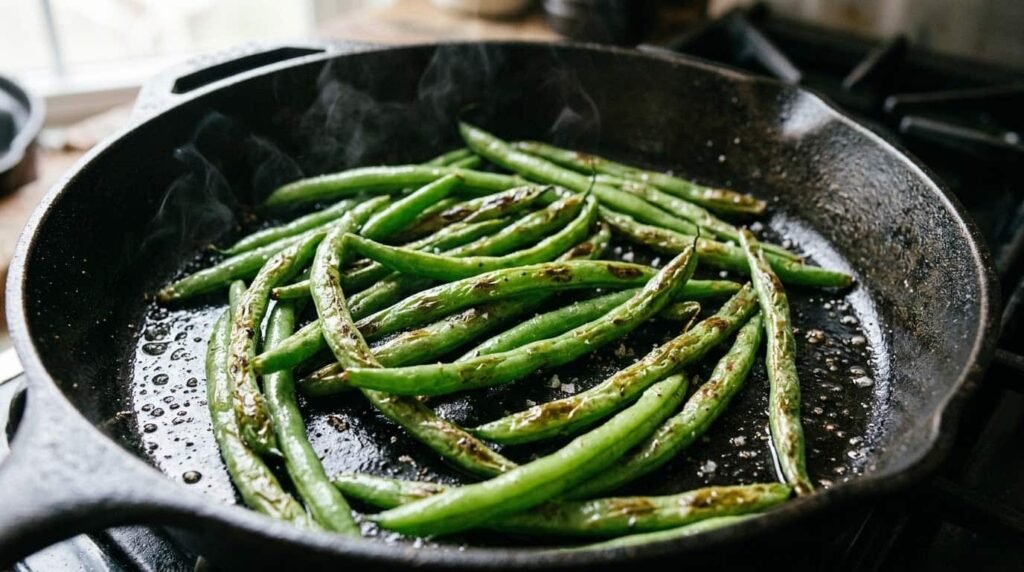 Ingredients for Garlic Sautéed Green Beans