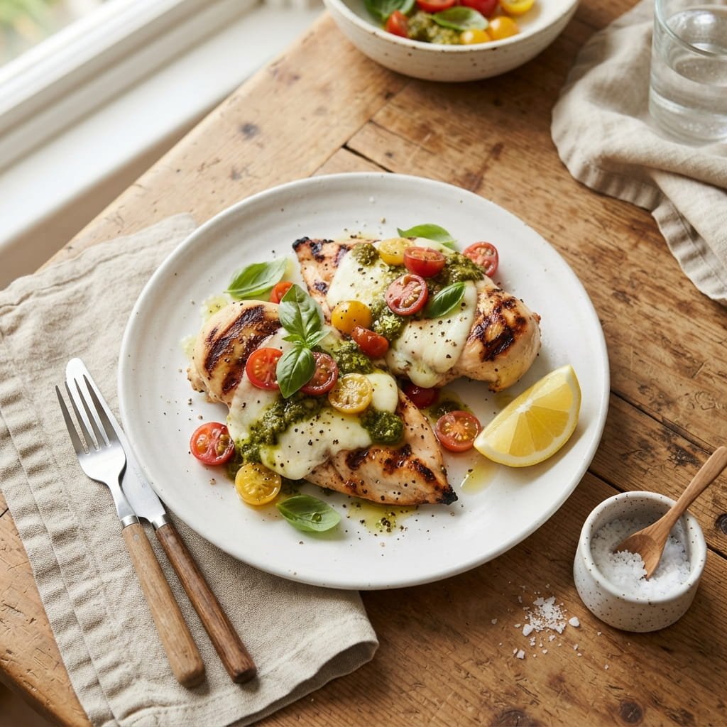 Grilled Chicken Margherita: Easy Olive Garden Copycat