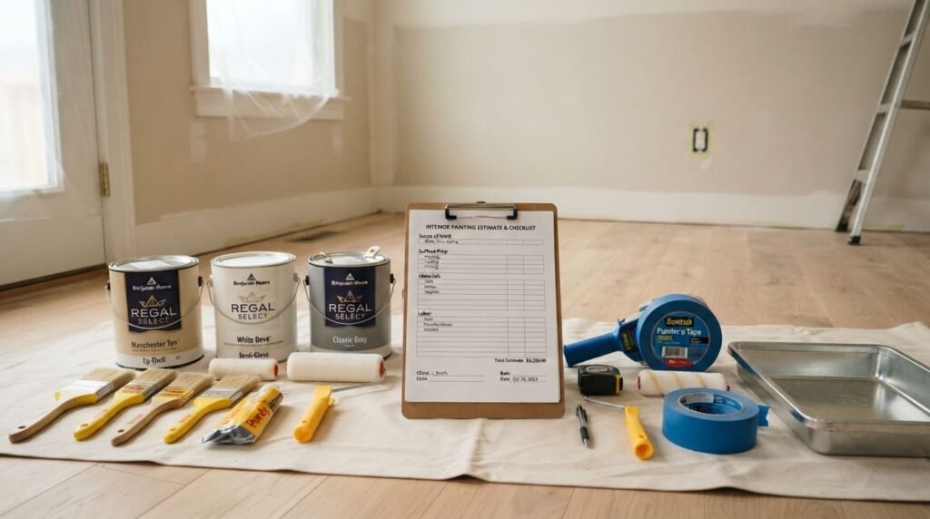 What's Actually in an Interior Painting Estimate