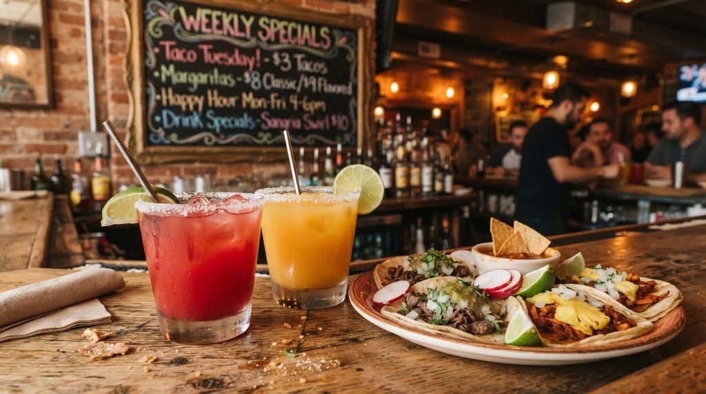Weekly Specials and Happy Hour
