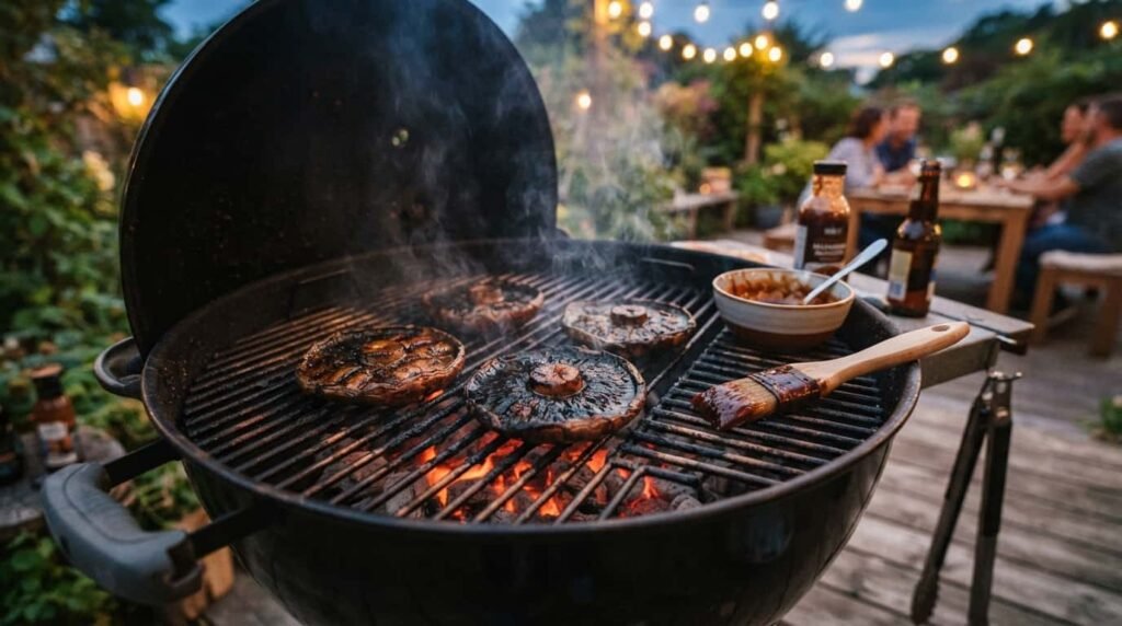 How to Grill Portobello Mushrooms