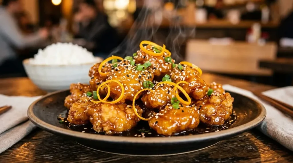 who invented orange chicken