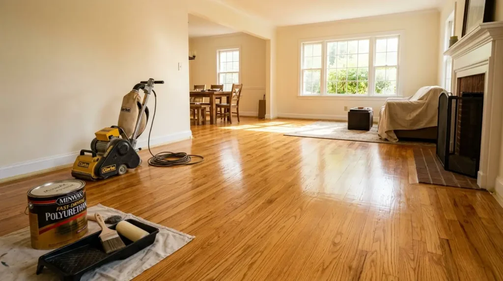 refinish hardwood floors cost