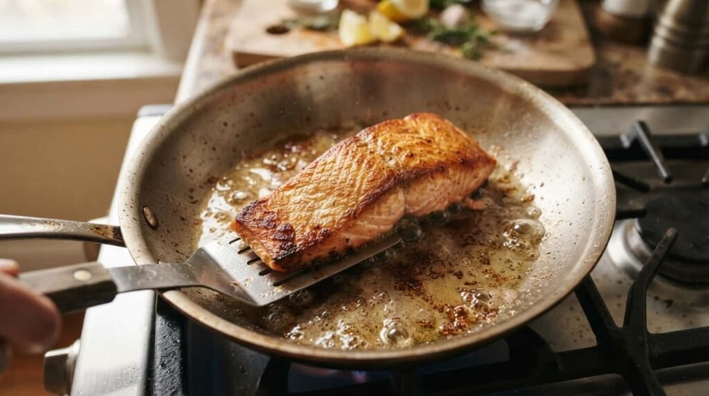 How Long to Pan Fry Salmon (So It's Flaky, Not Rubbery)2026