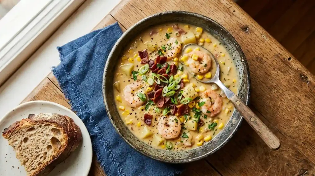 shrimp and corn chowder