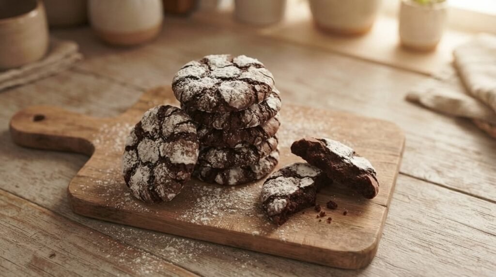 Chocolate Crinkle Cookie Recipe (Fudgy & Foolproof)