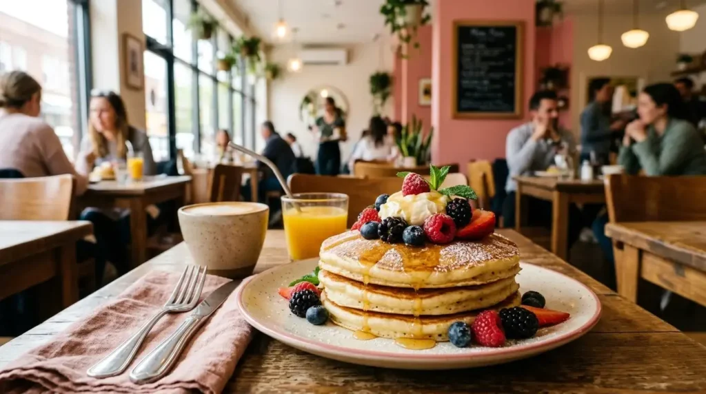 honey berry pancakes and cafe