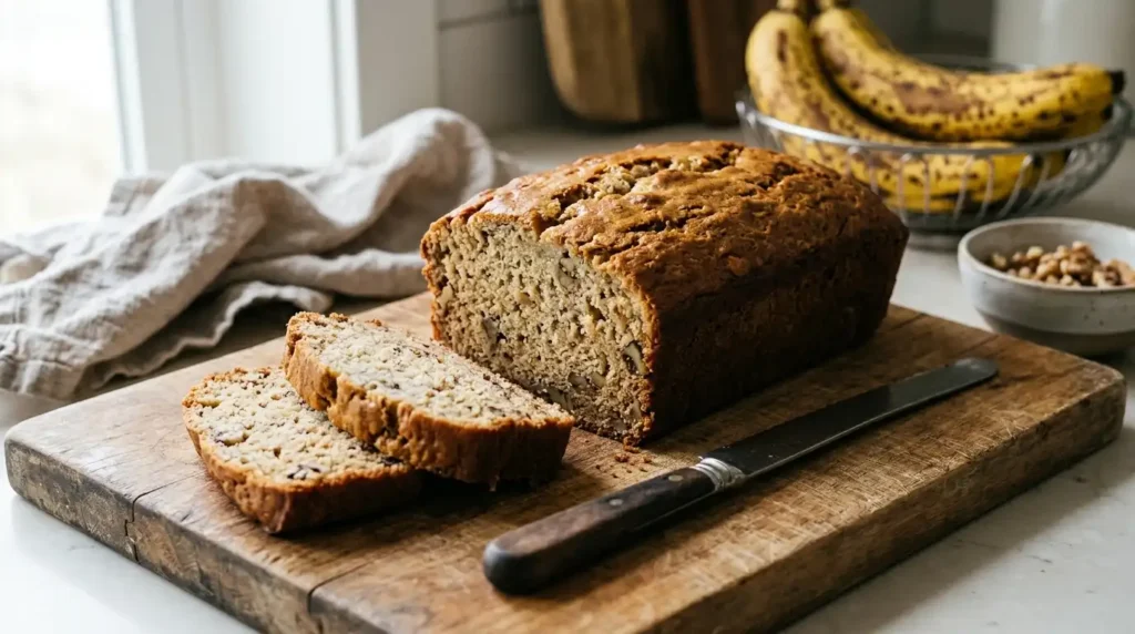sugar free banana bread