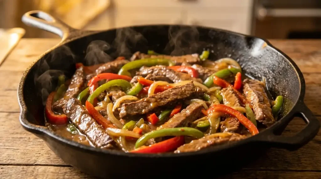Easy Pepper Steak Recipe