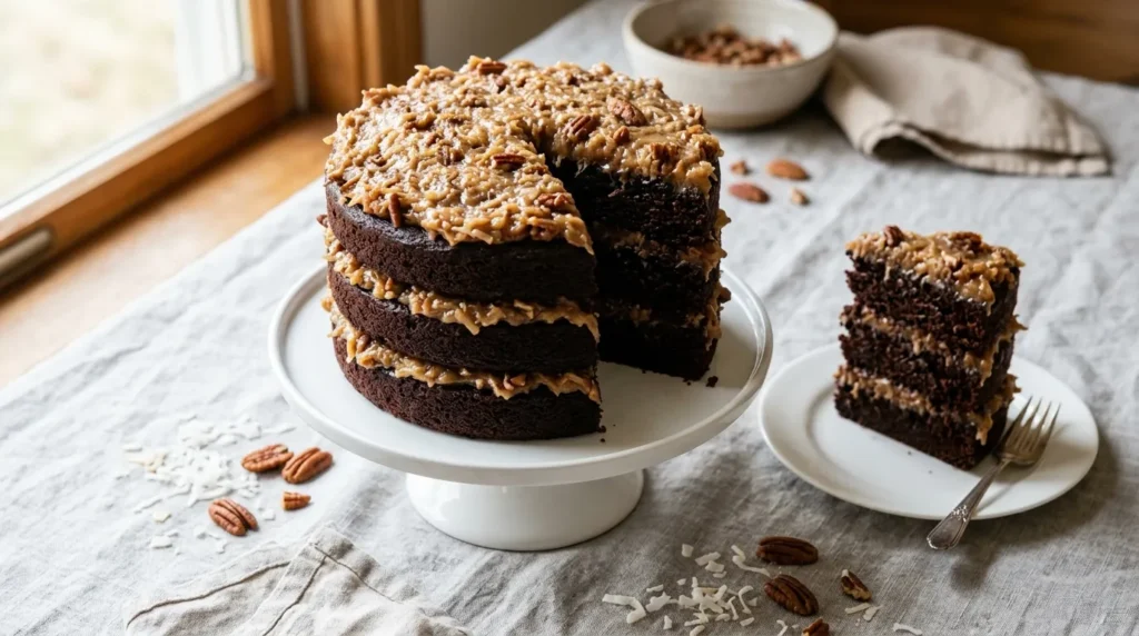 Best German Chocolate Cake Recipe (Moist, From Scratch)